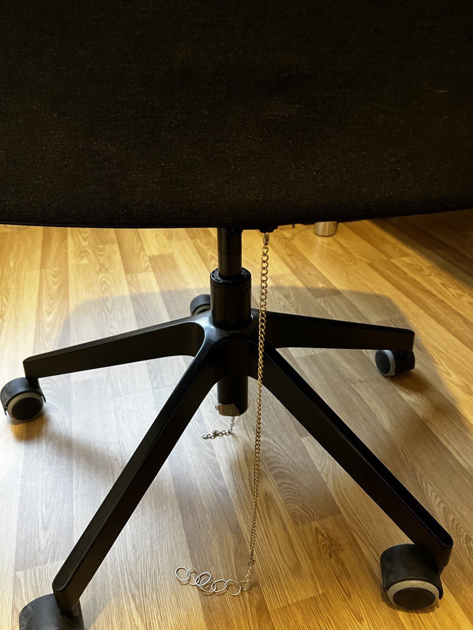 My chair with the chain